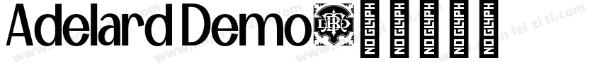 Adelard Demo字体转换